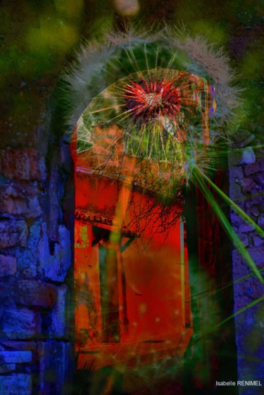 Photography titled "Roussillon" by Isabelle Renimel, Original Artwork, Photo Montage