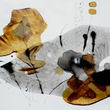 Peinture intitulée "Sous l'effet d'un m…" par Isabelle Mignot, Œuvre d'art originale, Acrylique