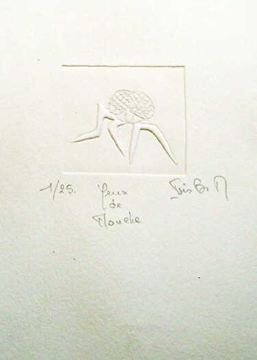 Εκτυπώσεις & Χαρακτικά με τίτλο "03)c1/25 Yeux de mo…" από Isis Bi M, Αυθεντικά έργα τέχνης