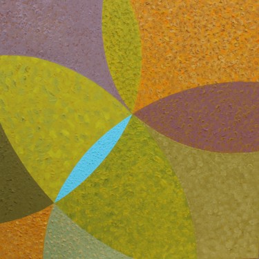 Картина под названием "Composition #186" - Iskan, Подлинное произведение искусства, Масло