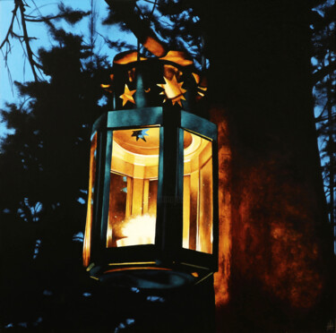 Malerei mit dem Titel "High Light" von Isobel Hamilton, Original-Kunstwerk, Acryl Auf Holzplatte montiert