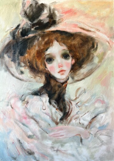 Pintura titulada "Expression and Tend…" por Isolde Pavlovskaya, Obra de arte original, Oleo Montado en Bastidor de camilla d…