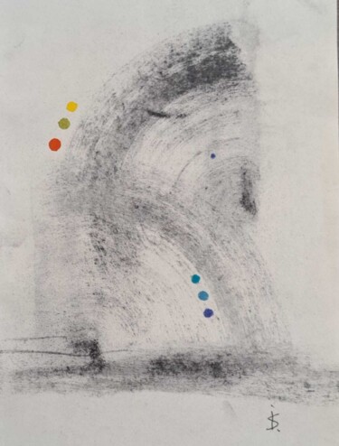 Рисунок под названием "papel 21" - Italo Somma, Подлинное произведение искусства, Акварель