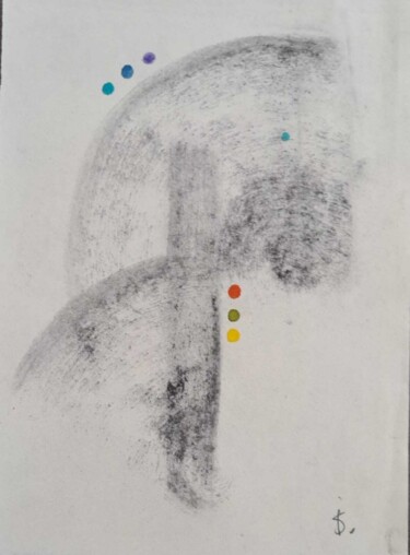 Рисунок под названием "papel 22" - Italo Somma, Подлинное произведение искусства, Акварель