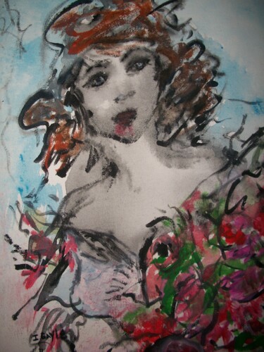 Peinture intitulée "Prom Queen by Itoff…" par Itoffee Gayle, Œuvre d'art originale