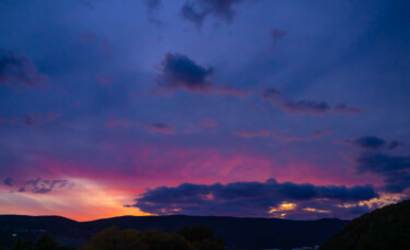 Photography titled "Beautiful sunset ov…" by Iurii Baklykov, Original Artwork, Digital Photography