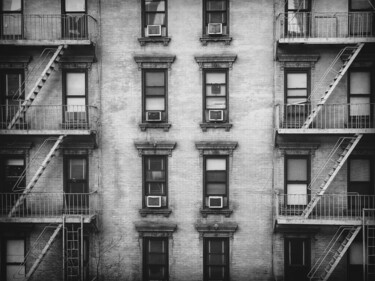 Fotografía titulada "New York Facade" por Ivan Cordoba, Obra de arte original, Fotografía digital