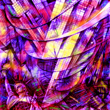Картина под названием ""Спирали деструкции…" - Ivan Podgainyi, Подлинное произведение искусства, Карандаш