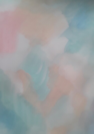 Картина под названием "Pastel abstractions" - Иван Скрипель, Подлинное произведение искусства, Гуашь