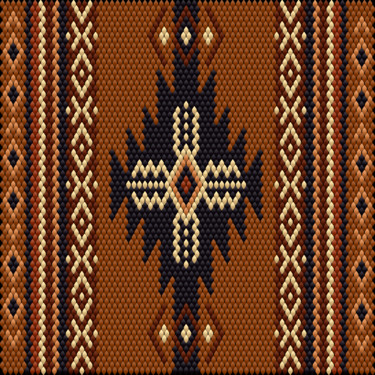 Digital Arts με τίτλο "Ethnic ornament in…" από Ihor Ivanov, Αυθεντικά έργα τέχνης, Ψηφιακή ζωγραφική