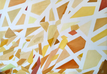 Malarstwo zatytułowany „Ibiza” autorstwa Iwona Jabłońska, Oryginalna praca, Olej Zamontowany na Panel drewniany