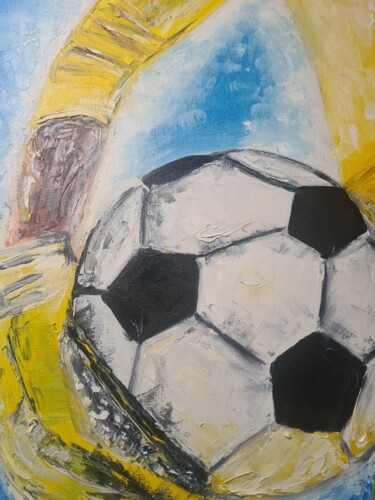 绘画 标题为“Goalkeeper” 由Ivelina Hrytsylo, 原创艺术品, 油