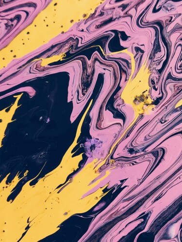 "Colorful Liquid" başlıklı Tablo Jacob Farkas tarafından, Orijinal sanat, Dijital Resim