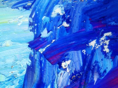 Pittura intitolato "Oceanic Flow" da Jacob Farkas, Opera d'arte originale, Pittura digitale