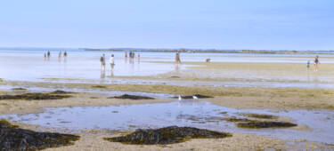 Photography titled "Promenade à maréee…" by Jacques Lateur, Original Artwork, Digital Photography