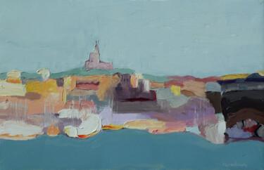 Malerei mit dem Titel "Marseille, Vieux-Po…" von Jacques Peyrelevade, Original-Kunstwerk, Öl
