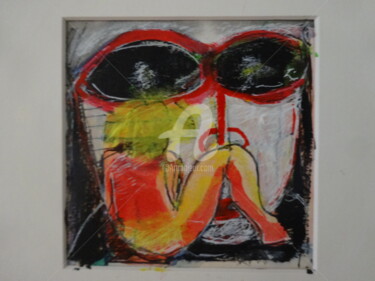 Dessin intitulée "lunettes du Diable" par Jacques Stemer, Œuvre d'art originale, Autre