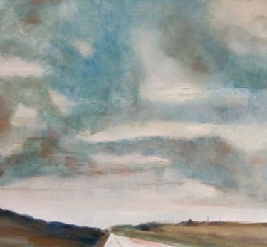 Painting titled "On the road. England" by Jaime-Axel Ruiz, Original Artwork