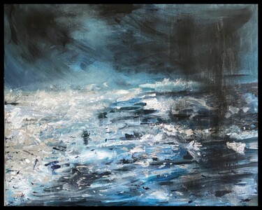 "Storm I" başlıklı Tablo Jakub Kossakowski (Art After Hours) tarafından, Orijinal sanat, Akrilik