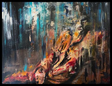 Pittura intitolato "Far away" da Jakub Kossakowski (Art After Hours), Opera d'arte originale, Acrilico