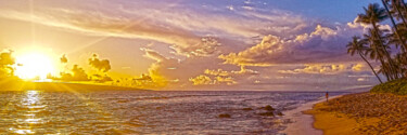 数字艺术 标题为“Paradise Sunset” 由James Morris, 原创艺术品, 操纵摄影