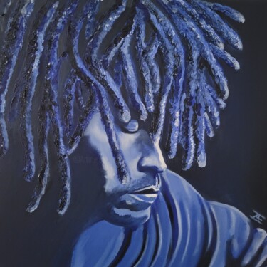 Peinture intitulée "Lenny Kravitz" par Jan-Albert Ernsten, Œuvre d'art originale, Huile