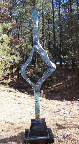 Sculptuur getiteld ""Pirouette"-- Bronz…" door Jan And Jo Moore, Origineel Kunstwerk, Metalen