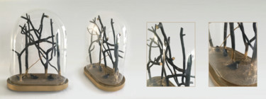 Escultura titulada "Strange wood" por Jan Huys, Obra de arte original, Madera