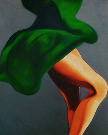 Painting titled "Lascivious dancing…" by Jan Keteleer, Original Artwork, Digital Painting
