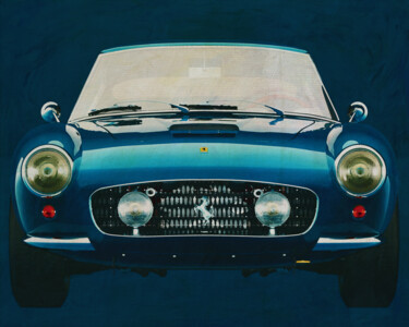 数字艺术 标题为“Ferrari 250 GT SWB…” 由Jan Keteleer, 原创艺术品, 三维建模