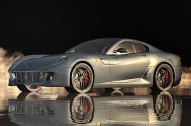 "Designing a Ferrari…" başlıklı Dijital Sanat Jan Keteleer tarafından, Orijinal sanat, 3D modelleme
