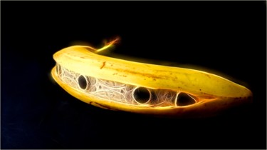 Arte digitale intitolato "Banana" da Jan Schrijver, Opera d'arte originale, Altro