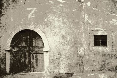 Photographie intitulée "The door" par Jana Štok, Œuvre d'art originale, Photographie manipulée