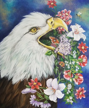 Pintura titulada "Granduer IN Nature" por Janice Serilla, Obra de arte original, Acrílico