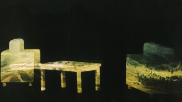 Photographie intitulée "SHIFT 3.7" par Janine Waldren, Œuvre d'art originale, Photographie argentique