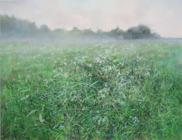 "Meadow After Summer…" başlıklı Tablo Janis Zingitis tarafından, Orijinal sanat, Petrol Ahşap Sedye çerçevesi üzerine monte…