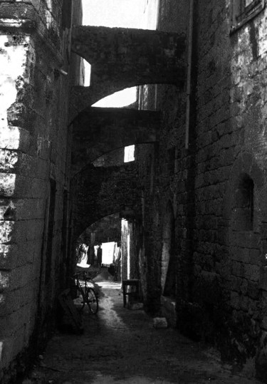 Photography titled "RHODOS ALLEYWAY" by Janos Gardonyi, Original Artwork