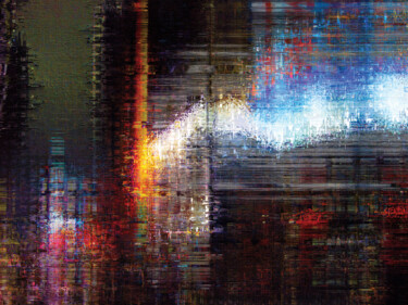 Digitale Kunst mit dem Titel "Estructuras lumínic…" von Javier Diaz, Original-Kunstwerk, Manipulierte Fotografie