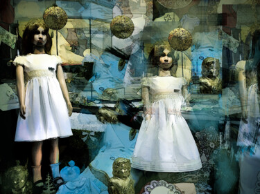 Fotografia intitolato "creepy dolls" da Jean-Christophe Mandelli, Opera d'arte originale, Fotografia digitale