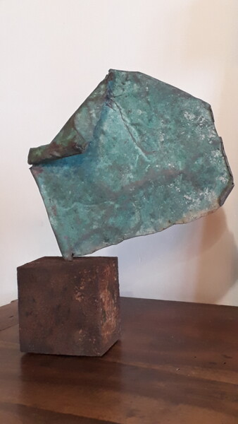 Sculpture intitulée "voile" par Jean-Charles Stora, Œuvre d'art originale, Acier inoxydable