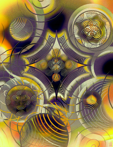 Digital Arts titled "composition 168" by Jean-Christophe Latger, Original Artwork