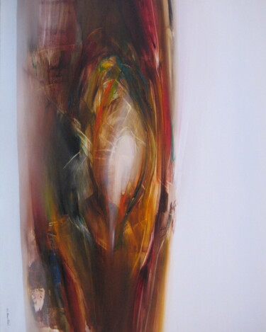 Peinture intitulée "L'ILE LUMINEUSE" par Jean Claude Barthel, Œuvre d'art originale, Huile Monté sur Châssis en bois