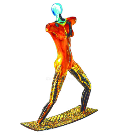 Escultura titulada "BLING-bling" por Jean Claude Causse, Obra de arte original, Metales