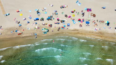 Fotografia intitolato "Vamos à la playa" da Jean-Claude Mathier, Opera d'arte originale, Fotografia digitale