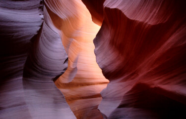 Photography titled "Antelope Canyon 5" by Jean-Claude Mathier, Original Artwork, Digital Photography