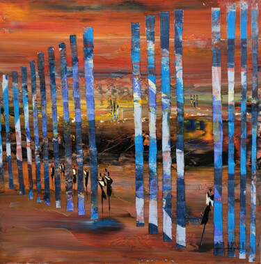 Peinture intitulée "ARGENTINES" par Jean-Humbert Savoldelli, Œuvre d'art originale, Acrylique Monté sur Châssis en bois