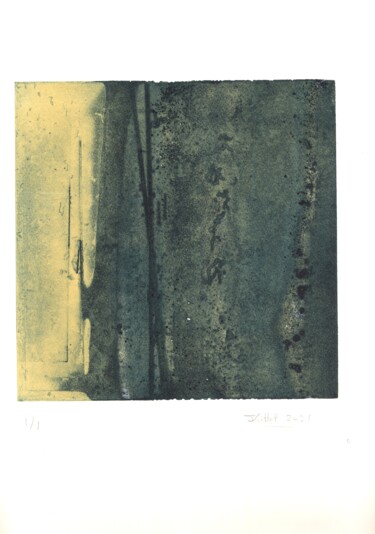 Estampas & grabados titulada "Piqures, crevasses,…" por Jean Kittel, Obra de arte original, Aguafuerte