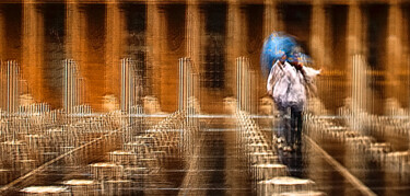 Photographie intitulée "Palais Royal n°1" par Jean Louis Giudicelli, Œuvre d'art originale, Photographie numérique