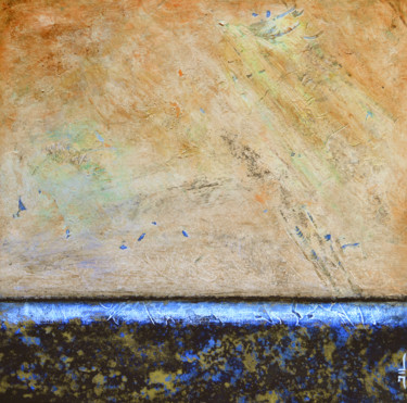 Pittura intitolato "Crosswind, 50x50, s…" da Jean-Luc Lacroix (JL LACROIX), Opera d'arte originale, Acrilico