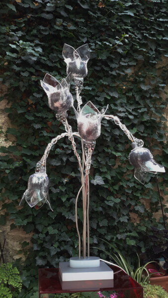Design getiteld "Lampe 5 tulipes gri…" door Jean Luc Masini, Origineel Kunstwerk